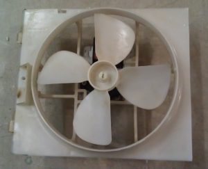 Microwave cooling fan