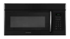 black Frigidaire microwave